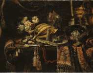 Maltese Fieravino Francesco Still Life with a Melon  - Hermitage